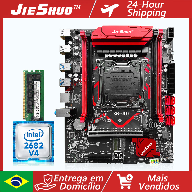 Pc Gaming Xeon - X99-JS11 LGA 2011-3 + Xeon E5-2682