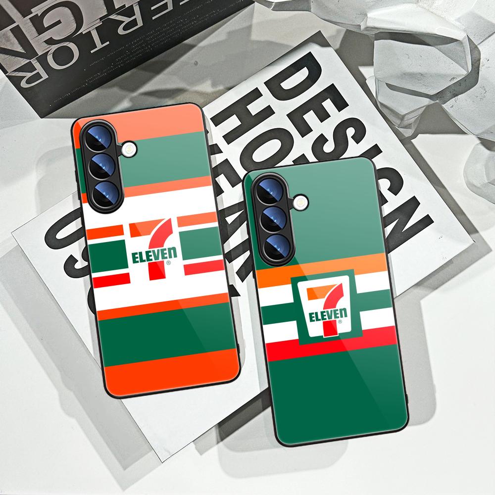 Pc Case Tempered Glass - 7-Eleven Telefoonhoesje voor Samsung Galaxy S26