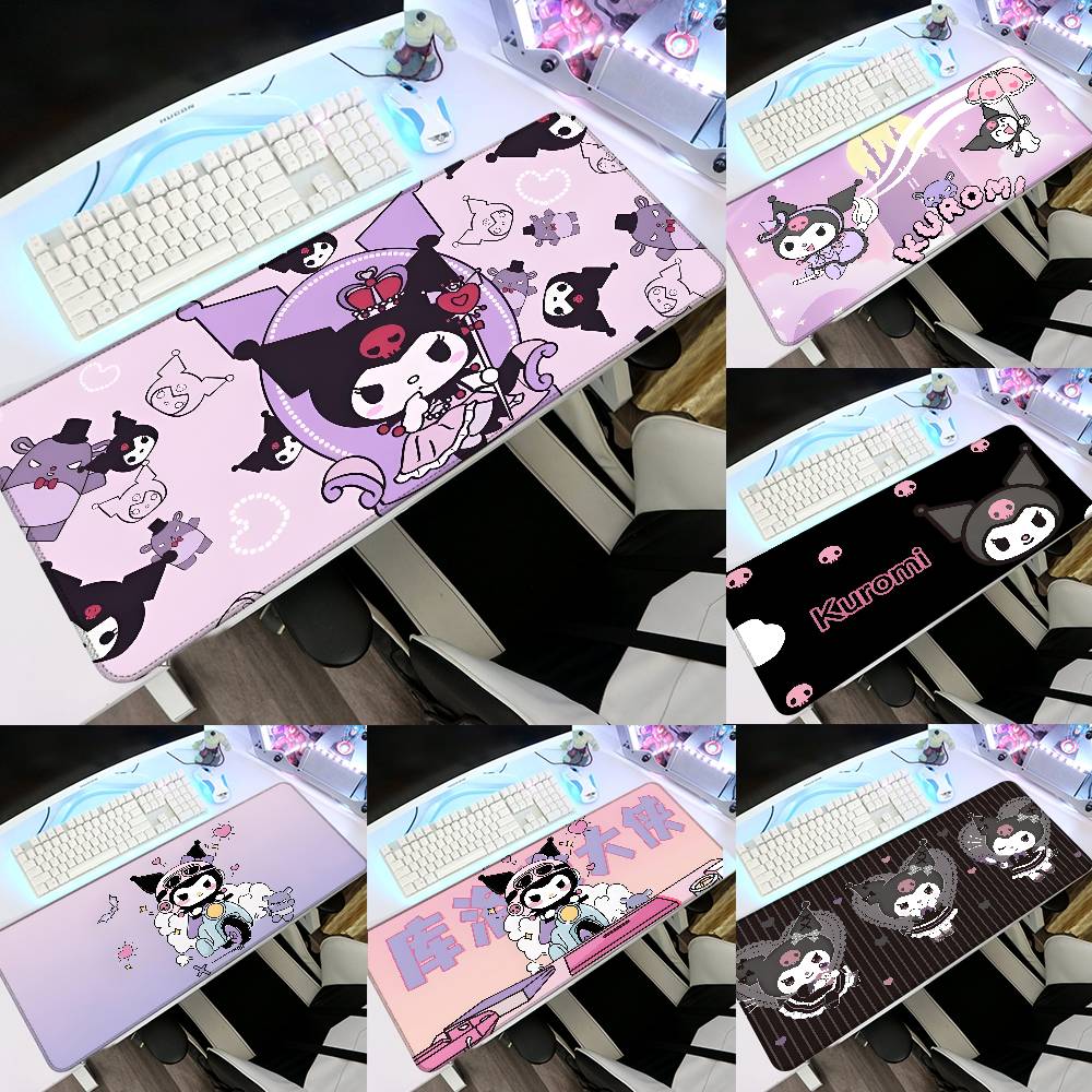 Pc Gaming Kuromi - K-Kuromi Leuke muismat Rubberen dikke overlock-gamingtafelmat