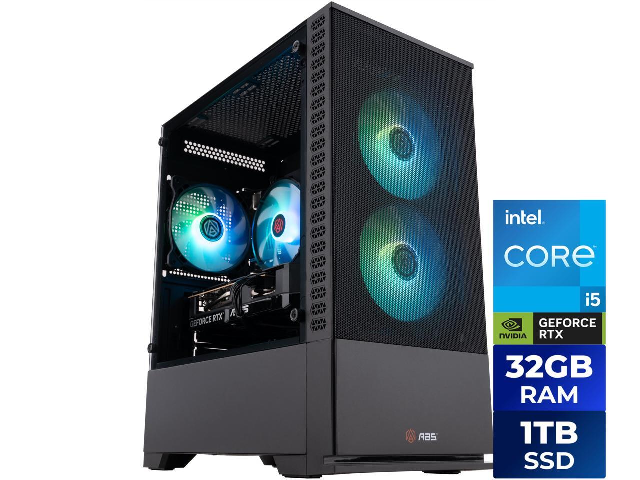 Pc Gaming Core I5 - ABS Cyclone Aqua Prebuilt Gaming PC