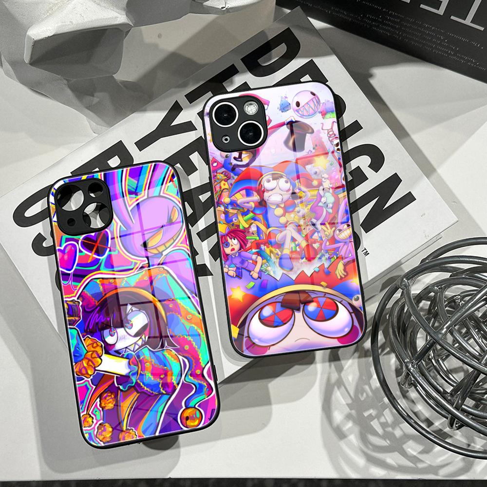 Pc Case Tempered Glass - Anime The A-Amazing Digital Circus Telefoonhoesje