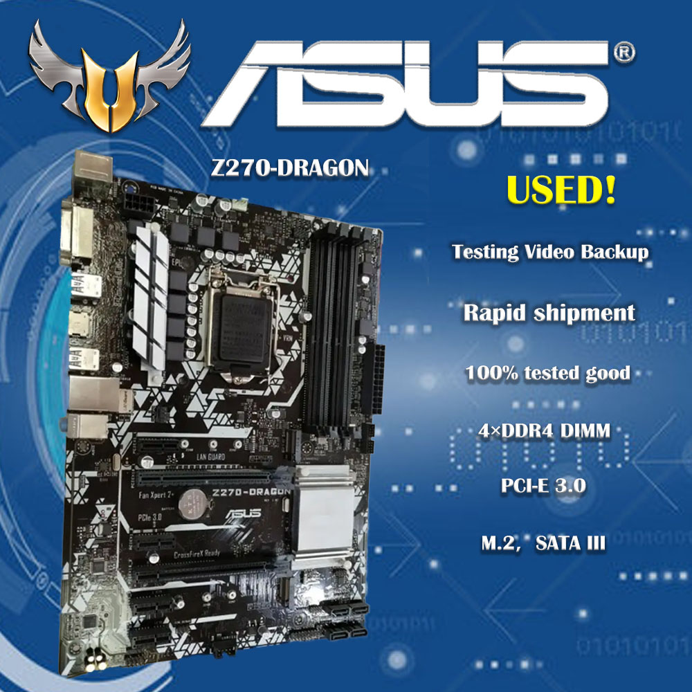 Pc Gaming Core I5 - Moederbord Voor Asus PRIME Z270-DRAGON Originele