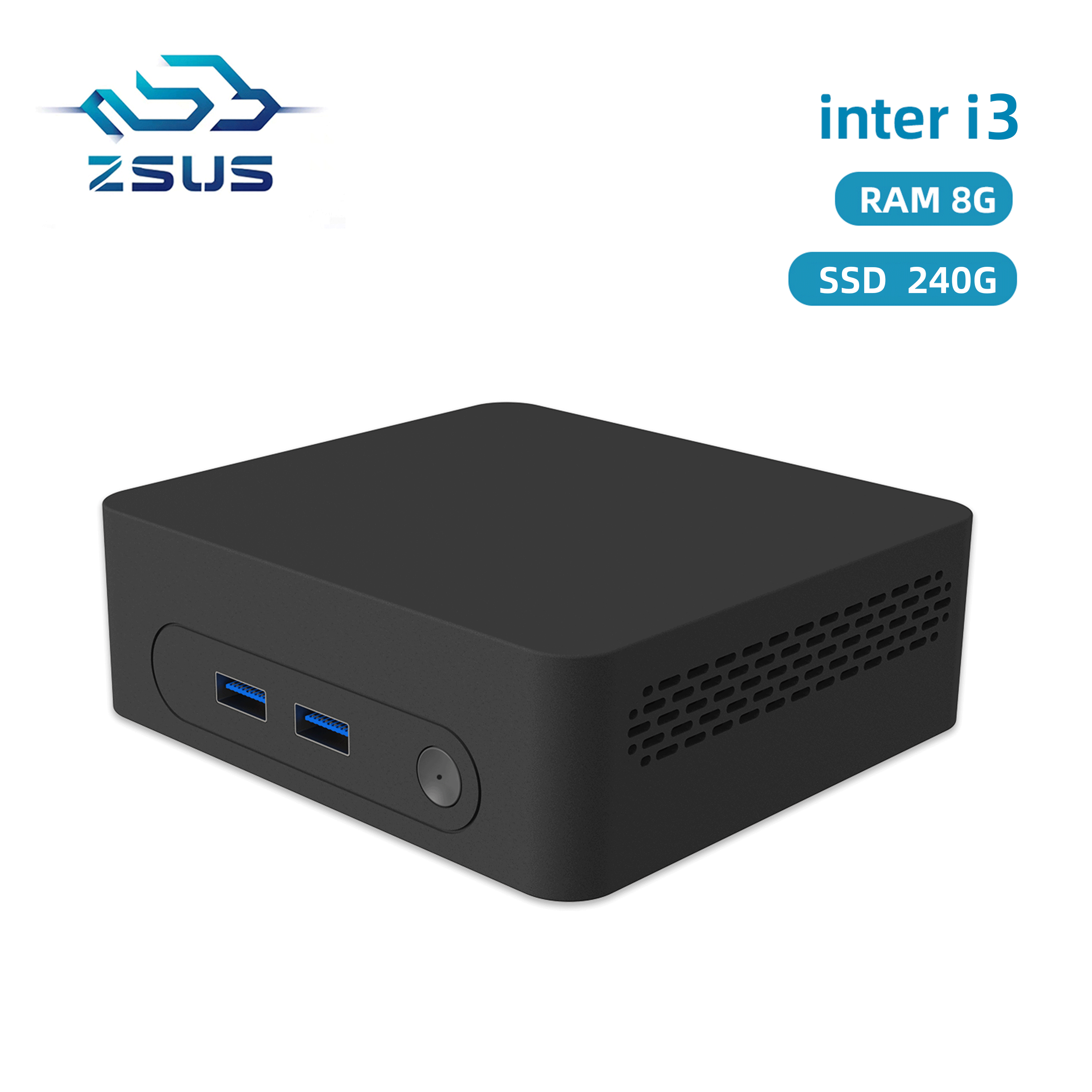ZSUS i3 i5 i7 Mini PC Intel Ce - Pc Gaming I7 recensie en prijs