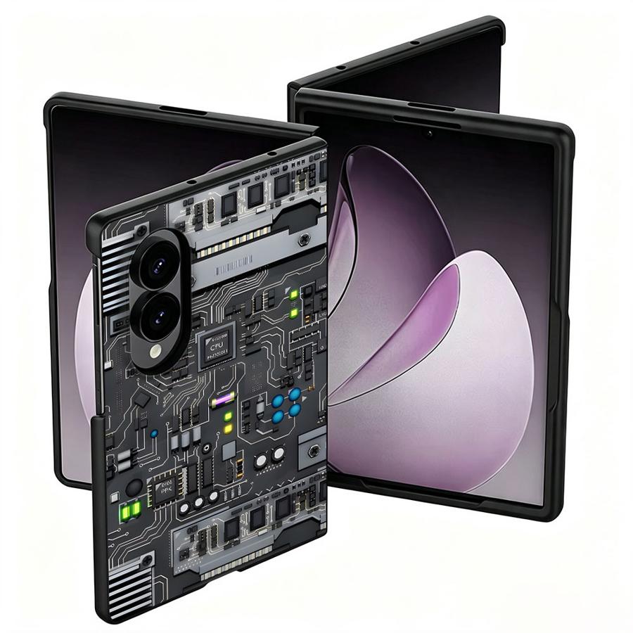 Paarse luxe telefoonhoes voor  - Pc Gaming Samsung recensie en prijs