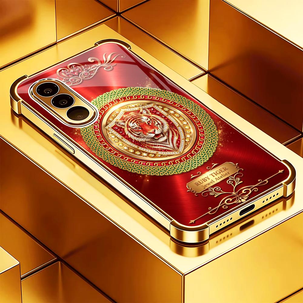 Tiger Head Classic Red Pattern - Pc Case Tempered Glass recensie en prijs