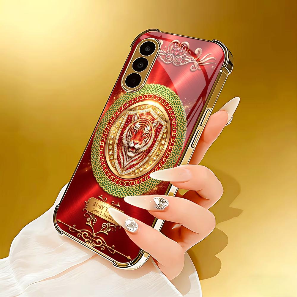 Tiger Head Classic Red Pattern - Pc Case Tempered Glass recensie en prijs