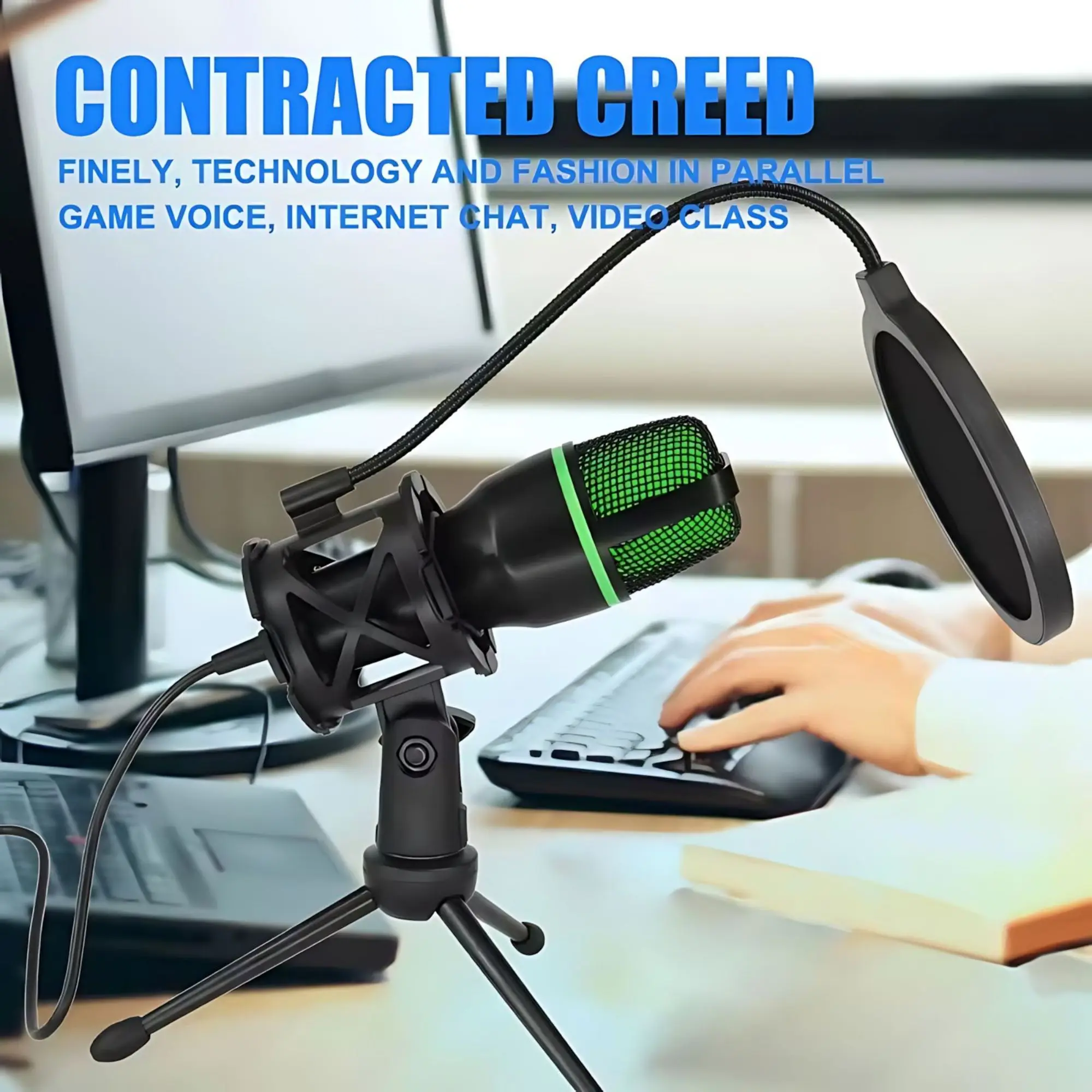 Professionele USB-condensatorm - Pc Gaming Youtuber recensie en prijs