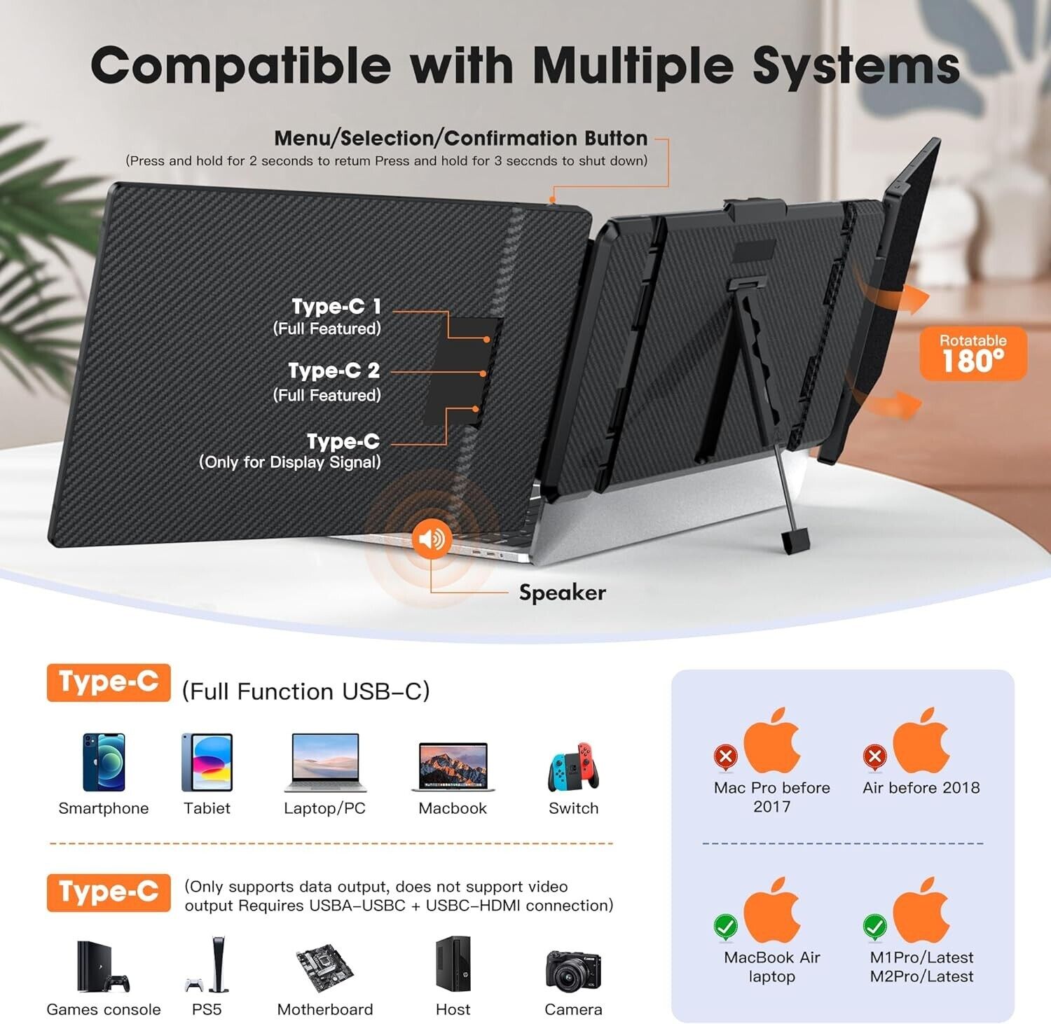 OFFIYA 14 inch IPS 1080P FHD d - High Refresh Monitor recensie en prijs