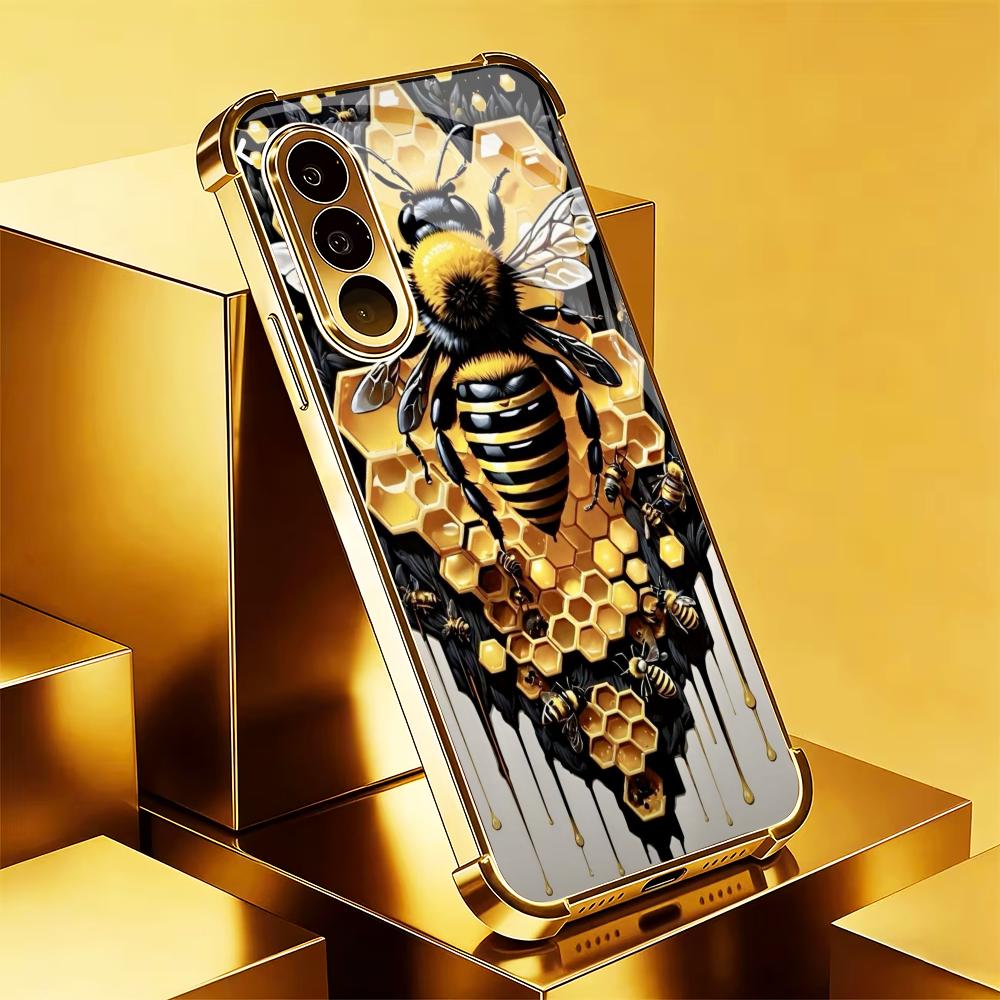 Gouden Bijenraat Gehard Glas M - Pc Case Tempered Glass recensie en prijs