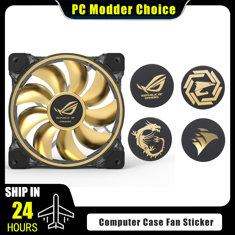 Computerkast Fan Logo Sticker, - Gaming Pc Equipment recensie en prijs