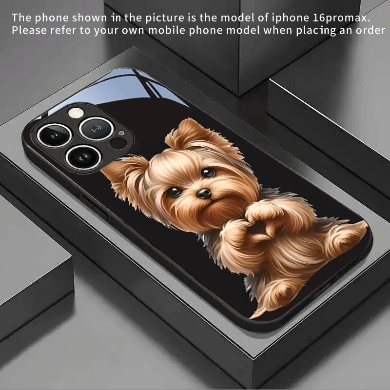 Heartbeat Yorkshire Terrier pa - Pc Case Tempered Glass recensie en prijs