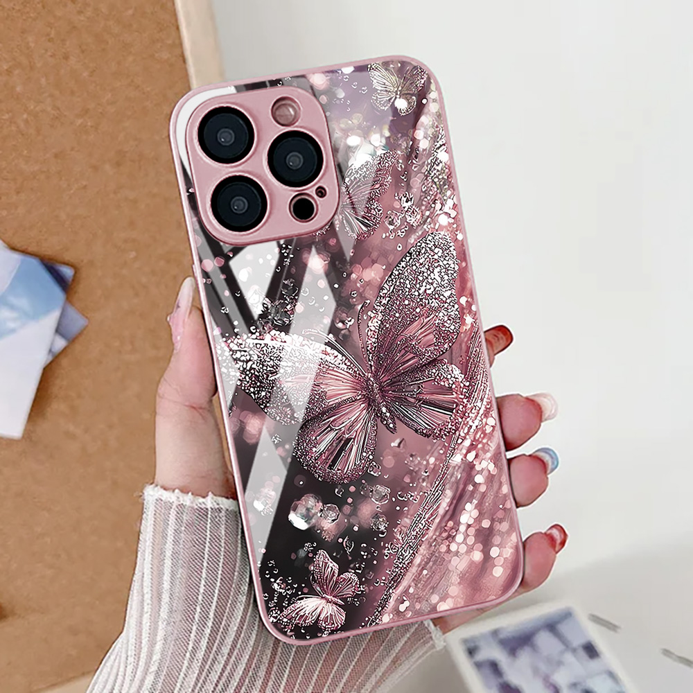Vlinder Luipaard Print Telefoo - Pc Case Tempered Glass recensie en prijs