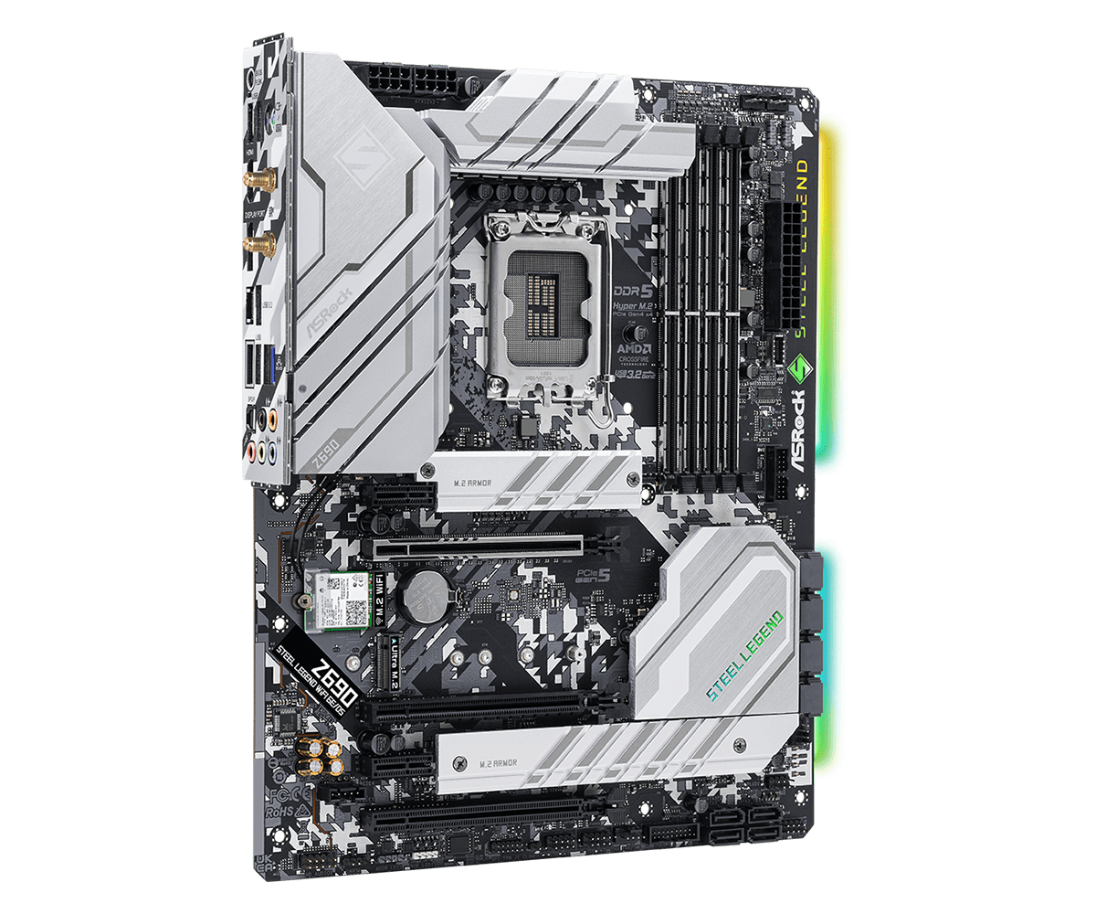 Z690 LGA1700 moederbord ASROCK - Pc Gaming I7 recensie en prijs