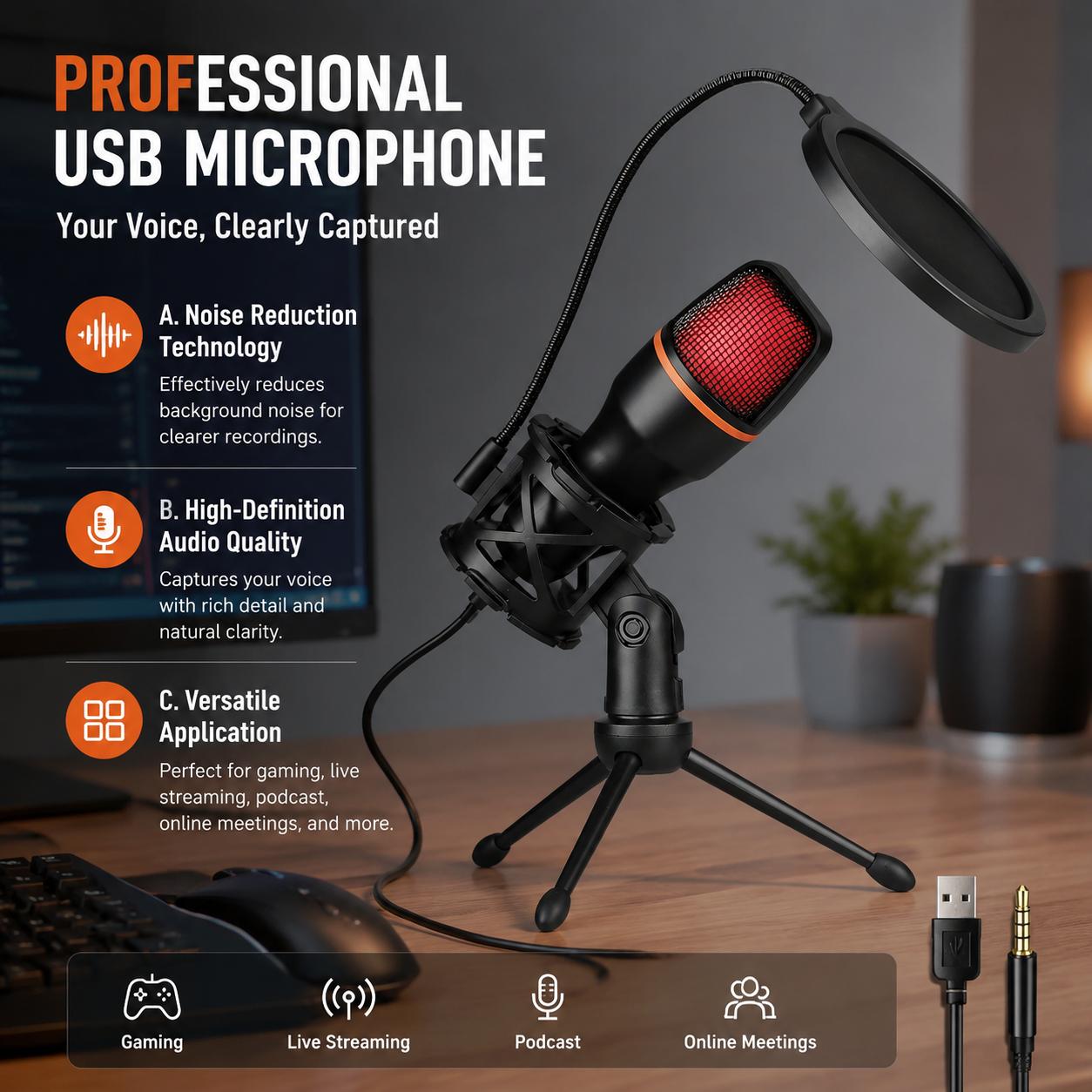 Professionele gaming USB cardi - Pc Gaming Youtuber recensie en prijs