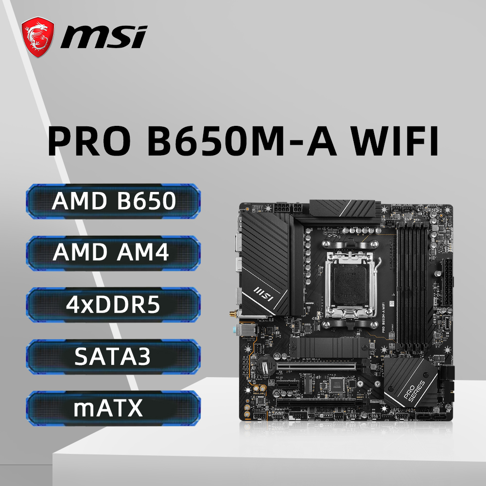 MSI PRO B650M-A WIFI Moederbor - Pc Gaming Core I5 recensie en prijs